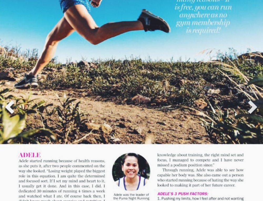 Marie Claire – Run a Mile in My Shoes, April 2016